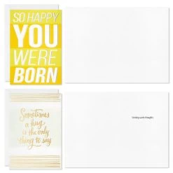 Hallmark Colorful Classic Boxed All-Occasion Cards Assortment, Pack Of 12 -Hallmark Toys Shop Celebrate Assorted Boxed AllOccasion Cards 3EDX1204 06