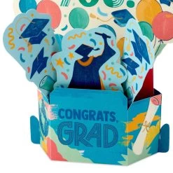Hallmark Celebrating You 3D Pop-Up Graduation Cards, Pack Of 8 -Hallmark Toys Shop Celebrating You Graduation Cards Pack 5GEY2016 04