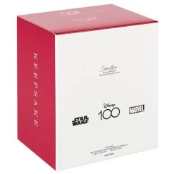 Hallmark Disney 100 Years Of Wonder Star Wars™ And Marvel Heroes Ornaments, Set Of 4 -Hallmark Toys Shop Chewie Grogu Black Panther Spiderman Keepsake Ornaments 5499QXI7447 13