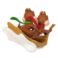 Hallmark Disney Chip And Dale Snow Much Fun! Ornament -Hallmark Toys Shop Chip and Dale Chipmunks Sledding Keepsake Ornament 2099QXD6567 06