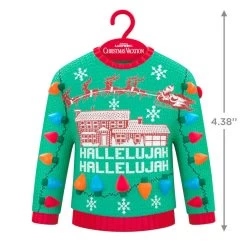 Hallmark National Lampoon's Christmas Vacation™ A Lotta Lights Musical Ornament With Light -Hallmark Toys Shop Christmas Vacation Ugly Sweater Keepsake Ornament 2299QXI7437 03
