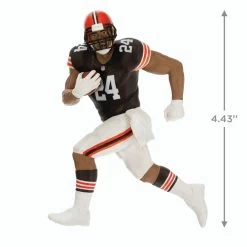 Hallmark NFL Cleveland Browns Nick Chubb Ornament -Hallmark Toys Shop Cleveland Browns Nick Chubb Keepsake Ornament 2299QXI7159 03