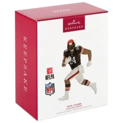 Hallmark NFL Cleveland Browns Nick Chubb Ornament -Hallmark Toys Shop Cleveland Browns Nick Chubb Keepsake Ornament 2299QXI7159 04