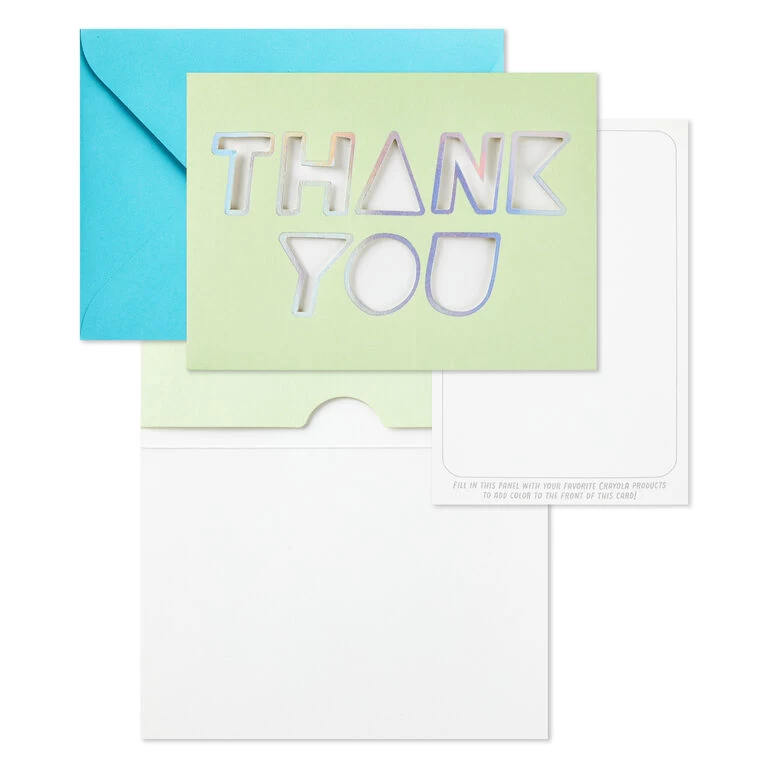 Hallmark Crayola® Kids Card Kit With Markers In Caddy, Pack Of 8 6 Hallmark Crayola® Kids Card Kit With Markers In Caddy, Pack Of 8 - Image 4