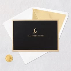 Hallmark Crescent Moon 3-D Pop-Up Halloween Card -Hallmark Toys Shop Crescent Moon and Bats 3D PopUp Halloween Card 1299IEH3001 06