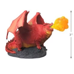 Hallmark Dungeons & Dragons: Honor Among Thieves Themberchaud Ornament With Light -Hallmark Toys Shop DND Themberchaud Dragon Keepsake Ornament 2499QXI7547 03