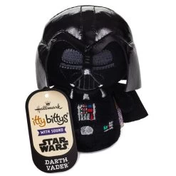Hallmark Itty Bittys® Star Wars™ Darth Vader™ Plush With Sound -Hallmark Toys Shop Darth Vader Plush Star Wars itty bittys With Sound 1KDD2185 02