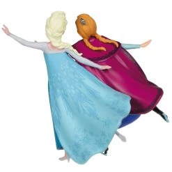 Hallmark Disney Frozen 10th Anniversary Two Sisters, One Heart Ornament -Hallmark Toys Shop Disney Anna and Elsa Skating Keepsake Ornament 2799QXD6599 06