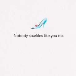 Hallmark Disney Princess Cinderella You Sparkle Quilled Paper Handmade Card -Hallmark Toys Shop Disney Cinderella Quilled Paper Handmade Card for Her 1299LAD2856 02