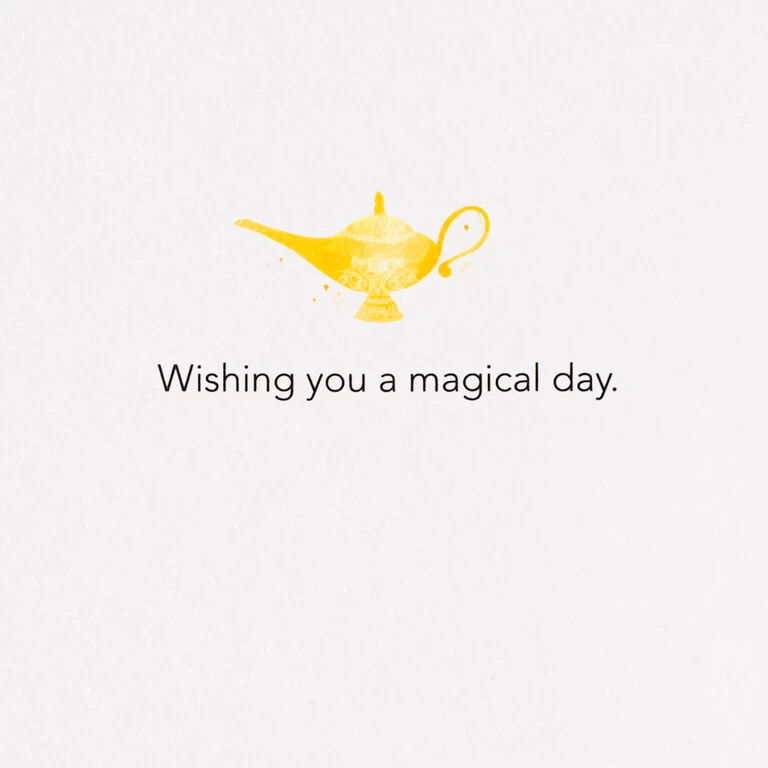 Hallmark Disney Princess Jasmine Magical Day Quilled Paper Handmade Card 4 Hallmark Disney Princess Jasmine Magical Day Quilled Paper Handmade Card - Image 2