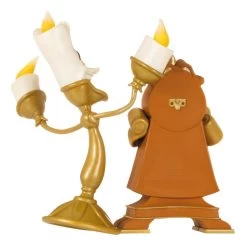 Hallmark Disney Beauty And The Beast Lumiere And Cogsworth Ornament -Hallmark Toys Shop Disney Lumiere and Cogsworth Keepsake Ornament 2499QXE3277 06