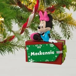 Hallmark Disney Minnie Mouse Christmas Present Personalized Ornament -Hallmark Toys Shop Disney Minnie Mouse Christmas Present Personalized Ornament 2499QHE1886B1 02