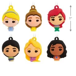 Mini Disney Princess Shatterproof Hallmark Ornaments, Set Of 6 -Hallmark Toys Shop Disney Princess Miniature Christmas Ornaments Set of 6 2HCM6131 03