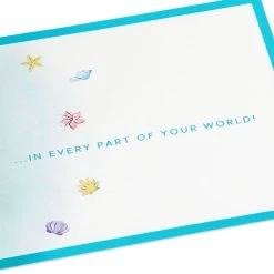 Hallmark Disney The Little Mermaid Wishing You Happiness 3D Pop-Up Card -Hallmark Toys Shop Disney The Little Mermaid Ariel 3D PopUp Card for Her 1499LAD2902 03