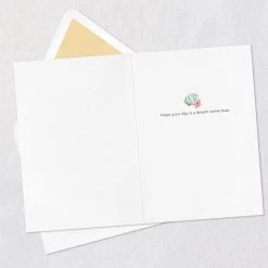 Hallmark Disney The Little Mermaid Ariel Happy Wish Quilled Paper Handmade Card -Hallmark Toys Shop Disney The Little Mermaid Ariel Quilled Paper Card 1299LAD2858 03