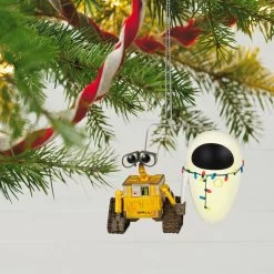 Hallmark Disney/Pixar Wall-E 15th Anniversary Wall-E And Eve Ornament -Hallmark Toys Shop DisneyPixar WallE and Eve Keepsake Ornament 2199QXD6609 02
