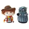 Hallmark Itty Bittys® Doctor Who The Fourth Doctor And Dalek Plush, Set Of 2 -Hallmark Toys Shop Doctor Who Fourth Doctor and Dalek Plush itty bittys 1KDD2078 01