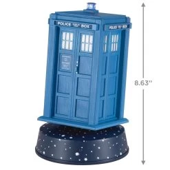 Hallmark Doctor Who 60th Anniversary TARDIS Tabletop Decoration With Light, Sound And Motion -Hallmark Toys Shop Doctor Who TARDIS Keepsake Decoration 1QFM3949 03
