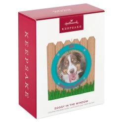 Hallmark Doggy In The Window 2023 Photo Frame Ornament 11 Hallmark Doggy In The Window 2023 Photo Frame Ornament -Hallmark Toys Shop Doggy in Window Fence Picture Frame Keepsake Ornament 1599QGO2599 04