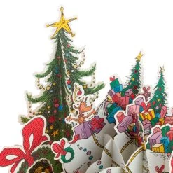 Hallmark Dr. Seuss™ How The Grinch Stole Christmas!™ Wreath 3D Pop-Up Christmas Card -Hallmark Toys Shop Dr. Seuss Grinch 3D PopUp Christmas Card 1499IXC7132 04
