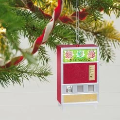 Hallmark Nellco Eggnog Machine Musical Ornament With Light 9 Hallmark Nellco Eggnog Machine Musical Ornament With Light -Hallmark Toys Shop Eggnog Vending Machine Keepsake Ornament 2599QGO2649 02