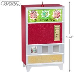 Hallmark Nellco Eggnog Machine Musical Ornament With Light 10 Hallmark Nellco Eggnog Machine Musical Ornament With Light -Hallmark Toys Shop Eggnog Vending Machine Keepsake Ornament 2599QGO2649 03