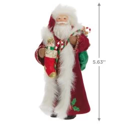Hallmark Father Christmas Ornament -Hallmark Toys Shop Father Christmas With Toy Bag Keepsake Ornament 2499QXR8137 03