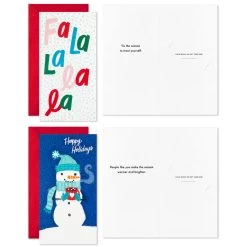 Hallmark Colorful And Casual Money-Holder Boxed Christmas Cards Assortment, Pack Of 36 -Hallmark Toys Shop Festive Assorted MoneyHolder Boxed Christmas Cards 5CZE2139 03