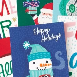 Hallmark Colorful And Casual Money-Holder Boxed Christmas Cards Assortment, Pack Of 36 -Hallmark Toys Shop Festive Assorted MoneyHolder Boxed Christmas Cards 5CZE2139 06