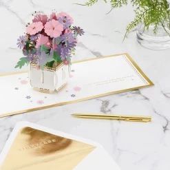 Hallmark Love And Appreciation Flower Bouquet 3D Pop-Up Love Card -Hallmark Toys Shop Flower Bouquet 3D PopUp Love Card 1299LAD2838 06