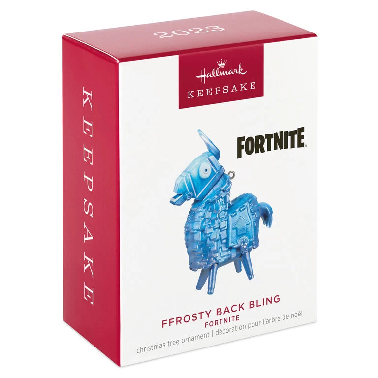 Hallmark Fortnite Ffrosty Back Bling Ornament 6 Hallmark Fortnite Ffrosty Back Bling Ornament - Image 4