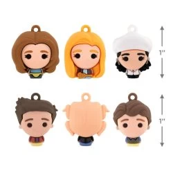 Mini Friends Shatterproof Hallmark Ornaments, Set Of 6 -Hallmark Toys Shop Friends Miniature Christmas Ornaments Set of 6 2HCM9229 03