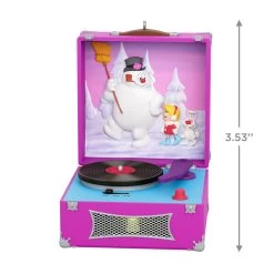 Hallmark Frosty The Snowman™ Look At Frosty Go Ornament With Light And Sound -Hallmark Toys Shop Frosty the Snowman Record Player Keepsake Ornament 2499QXI6279 03