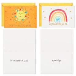 Hallmark Fun Kids Assortment Encouragement Cards, Pack Of 36 -Hallmark Toys Shop Fun Kids Assortment Encouragement Cards 5STZ1140 03