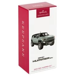 Hallmark 2024 GMC HUMMER EV™ 2023 Metal Ornament -Hallmark Toys Shop GMC Hummer EV Keepsake Ornament 2199QXI6027 04