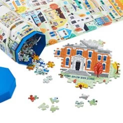 Hallmark Gilmore Girls Stars Hollow Map 1,000-Piece Jigsaw Puzzle -Hallmark Toys Shop Gilmore Girls Stars Hollow 1000 Piece Jigsaw Puzzle 1PCL1015 02