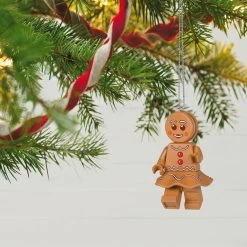 Hallmark Gingerbread Woman LEGO® Minifigure Ornament -Hallmark Toys Shop Gingerbread Woman LEGO Minifig Keepsake Ornament 1699QXI7329 02