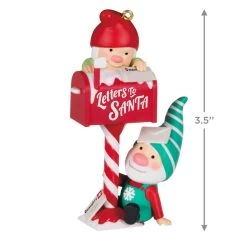 Hallmark Gnome For Christmas Ornament -Hallmark Toys Shop Gnomes Mailing Letter to Santa Keepsake Ornament 1999QXR8109 03