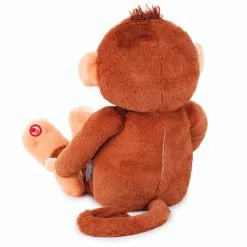 Hallmark Goin' Bananas Monkey Singing Stuffed Animal, 12" -Hallmark Toys Shop Goin Bananas Interactive Monkey Stuffed Animal With Sound 1PSB2187 03