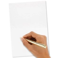 Hallmark Gold Butterfly On Pink Blank Note Cards, Box Of 8 -Hallmark Toys Shop Gold Butterfly on Pink Blank Note Cards 1499CNT1125 03