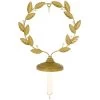 Hallmark Golden Wreath Metal Ornament And Stocking Hanger -Hallmark Toys Shop Gold Wreath Keepsake Ornament and Stocking Hanger 1QSB6287 01