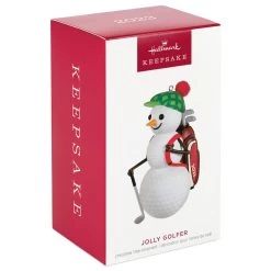 Hallmark Jolly Golfer 2023 Ornament -Hallmark Toys Shop Golf Ball Snowman Keepsake Ornament 1899QGO2939 04
