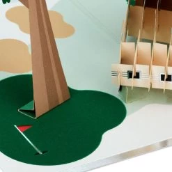 Hallmark Hope Your Day Is Good To A Tee Golf 3D Pop-Up Card -Hallmark Toys Shop Golf Cart Pun Good Day 3D PopUp Card 5RZH1304 05