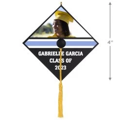 Hallmark Graduation Cap Text And Photo Personalized Ornament 8 Hallmark Graduation Cap Text And Photo Personalized Ornament -Hallmark Toys Shop Graduation Cap Text and Photo Personalized Keepsake Ornament 2499QHE2120B2 03