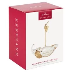 Hallmark Grandbaby's First Christmas Pea In A Pod 2023 Porcelain Ornament -Hallmark Toys Shop Grandbabys 1st Christmas Keepsake Ornament 2199QGO2727 04
