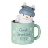 Hallmark Great-Grandson Hot Cocoa Mug 2023 Ornament -Hallmark Toys Shop GreatGrandson Snowman in Mug Keepsake Ornament 1399QGO2567 01