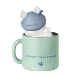 Hallmark Great-Grandson Hot Cocoa Mug 2023 Ornament -Hallmark Toys Shop GreatGrandson Snowman in Mug Keepsake Ornament 1399QGO2567 06