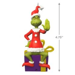 Hallmark Dr. Seuss's How The Grinch Stole Christmas!™ Grinch Peekbuster Ornament With Motion-Activated Sound -Hallmark Toys Shop Grinch Peekbuster Keepsake Ornament 2699QXI7067 03
