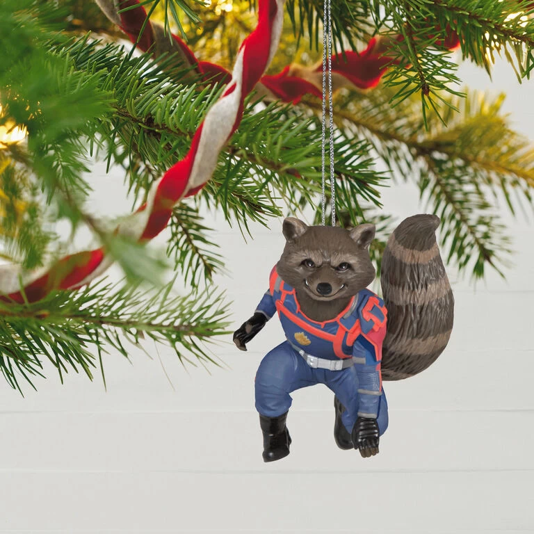 Hallmark Marvel Studios Guardians Of The Galaxy Vol. 3 Rocket Ornament 4 Hallmark Marvel Studios Guardians Of The Galaxy Vol. 3 Rocket Ornament - Image 2