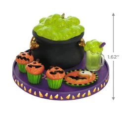 Hallmark Season's Treatings Halloween Party 2023 Ornament -Hallmark Toys Shop Halloween Treats Tray Keepsake Ornament 1799QFO5337 03